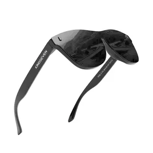 KINGSEVEN Polarized Sunglasses Men Women Retro Sun Glasses Outdoors Sports Cycling Fishing Mirrored Full Frame Eyewear 756 Driving Motorcycle Running