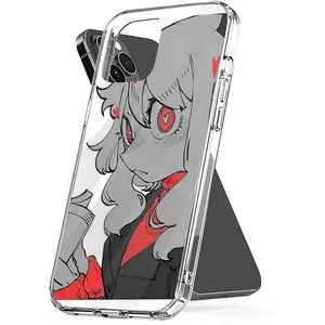 Phone Case Helltaker Waterproof Scratch Accessories Transparent Compatible with iPhone SE 7 8 X XR 11 12 13 14 15 16 Plus Mini Pro Max Samsung Galaxy Note S9 S10 S20 S21 Ultra Plus Protection Cellphone