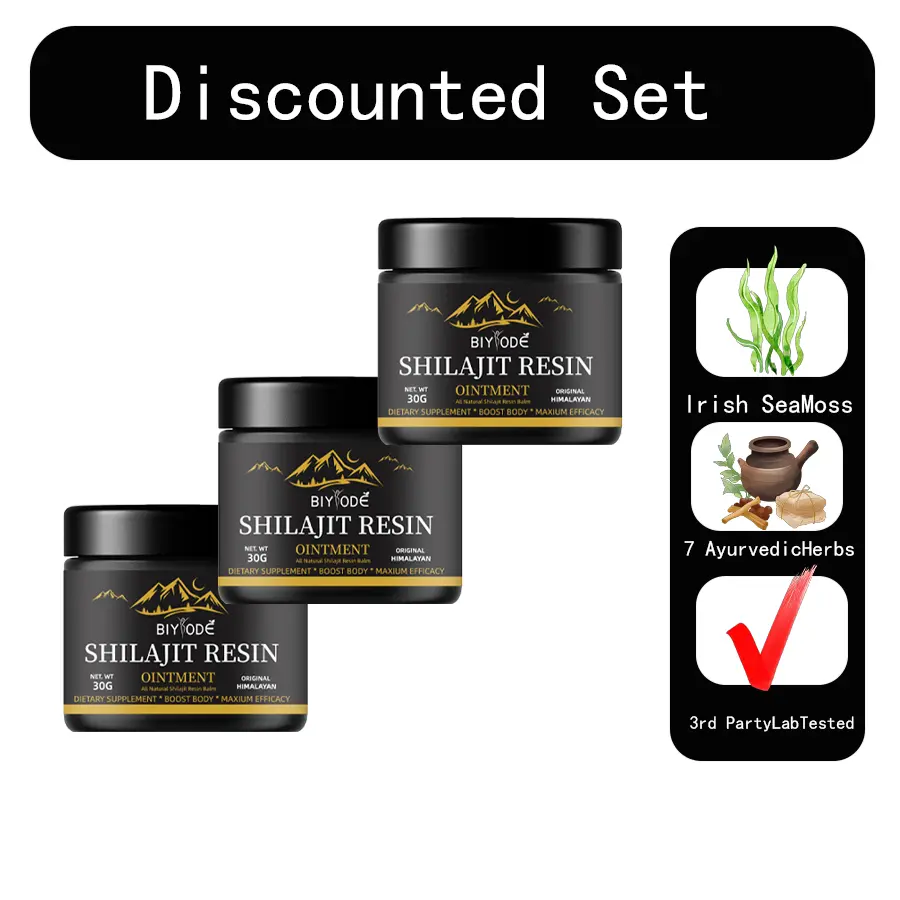Premium Organic Himalayan Shilajit Resin Gold Grade - 85+ Trace Minerals & Fulvic Acid for Enhanced Energy & Immune Support | Lab-Tested, Sourced from Gilgit-Baltistan | 60g Authentic Ayurvedic Supplement for Men & Women