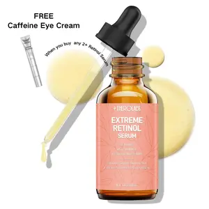 Retinol Serum for Face 2.5% with Vitamin B5 E, Hyaluronic Acid, Niacinamide Plant Extracts Skincare for All Skin Types, Comfort Herbal Radiant Skincare Aloe