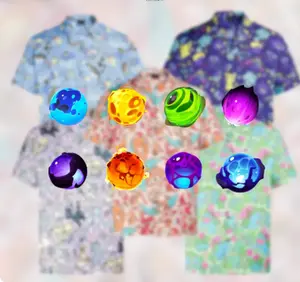 Multi Color Hawaiian Shirt for Men – Funny, Breathable & Comfy Tropical Outfit, Perfect Gift for Him on Birthday, Mother’s Day, Father’s Day, Christmas & Summer Vacation