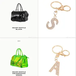 BUNDLE duffle and charm BUNDLE duffle and charm