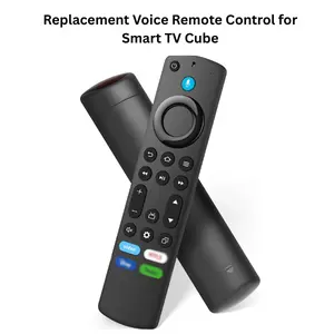Replacement Voice Remote Control for Smart TV Cube(1st / 2nd / 3rd Gen), Fit for Stick 4K Max/4K (1st/2nd Gen), Stick (2nd/3rd Gen)/TV Lite, for Insignia/Toshiba/Pioneer Smart TV