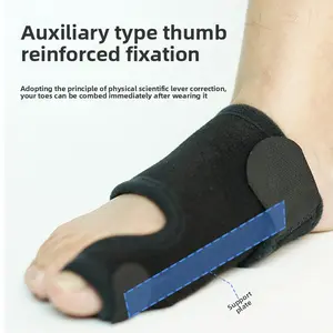 Thumb valgus braces Adult children big foot bone foot valgus aluminum alloy strip correction fixed toe protective cover
