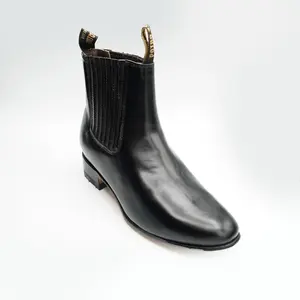 Botín Charro Suavepiel Negro