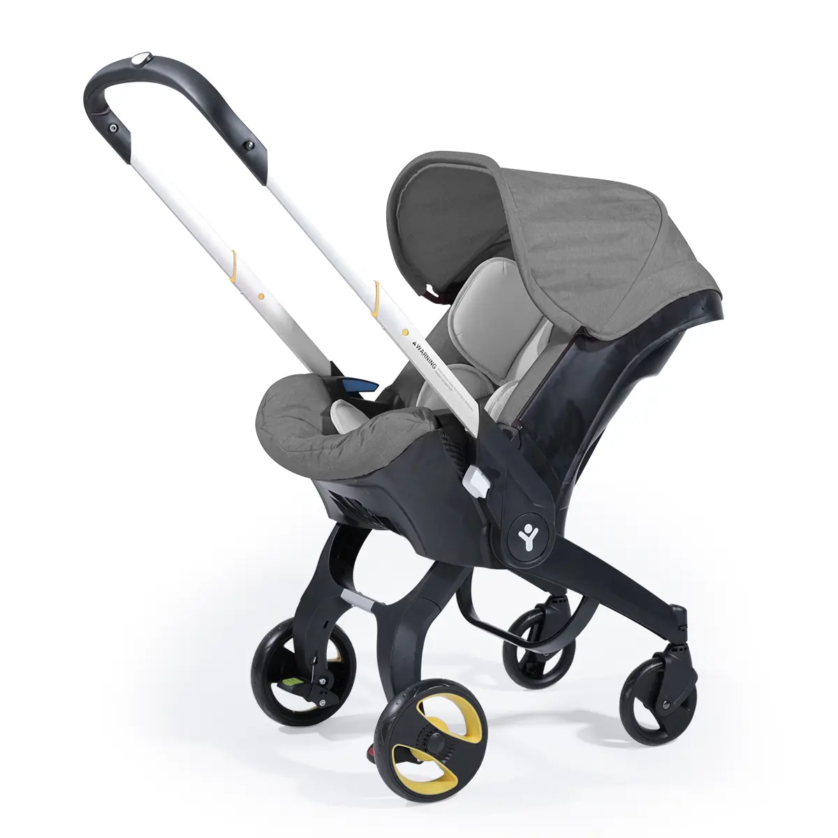 Cochildor All-in-1 Convertible High-View Stroller, Latch Base-Free Baby Carriage with Reversible Seat, Lightweight Foldable Infant Traveling Stroller for Babies, Mother's Day Gift, Lightweight Stroller