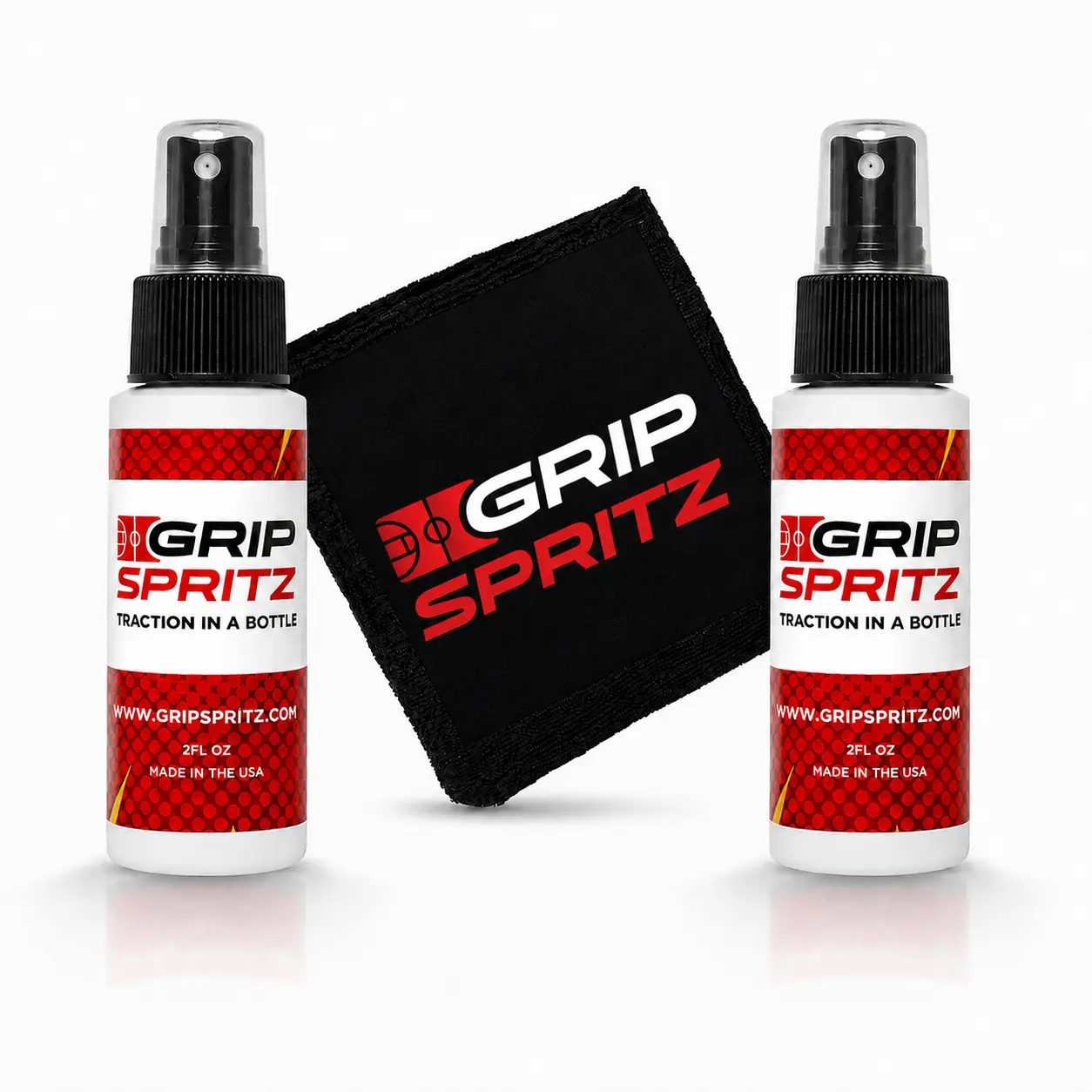 Grip Spritz - #1 Basketball Shoe Grip Spray - Year Round Bundle (School & AAU Season) - Clean, Restore, & Revitalize Shoe Grip - Game Long Shoe Traction All Year