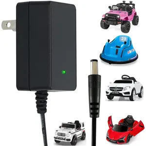 12V Charger for Kids Ride On Toys Car 12 Volt Battery Charger for Best Choice Products Wrangler SUV Kidzone Bumper Car Kid Trax Dynacraft ATV Quad Electric Vehicles Universa Adapter