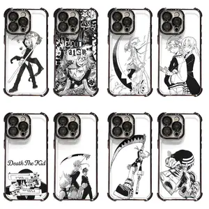 Soul Eater Death The Kid Themed Phone Case for iPhone 17 16 15 14 13 12 11 Pro Max Plus Air Anti Scratch Case Perfect for Gifting