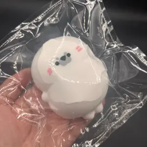 Water textured super soft fat seal taba squishy cute