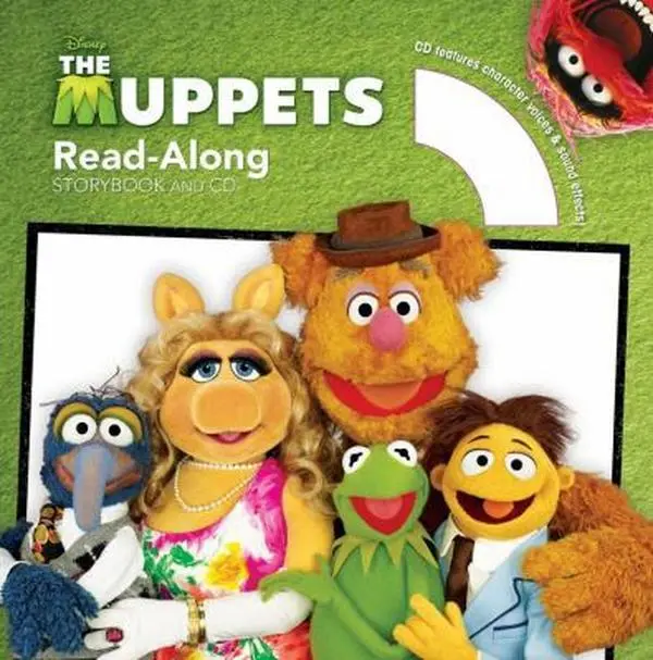 USED Book - The Muppets Read-Along Storybook and CD by Disney Books (Paperback) - english