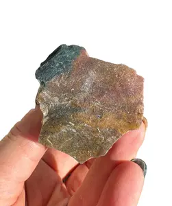 Raw Bloodstone Stone - Natural Healing Crystal for Meditation and Energy Work