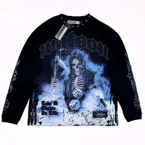 WATSON TAKE A CHANCE ON LIFE LONGSLEEVE T-SHIRT (BLACK)