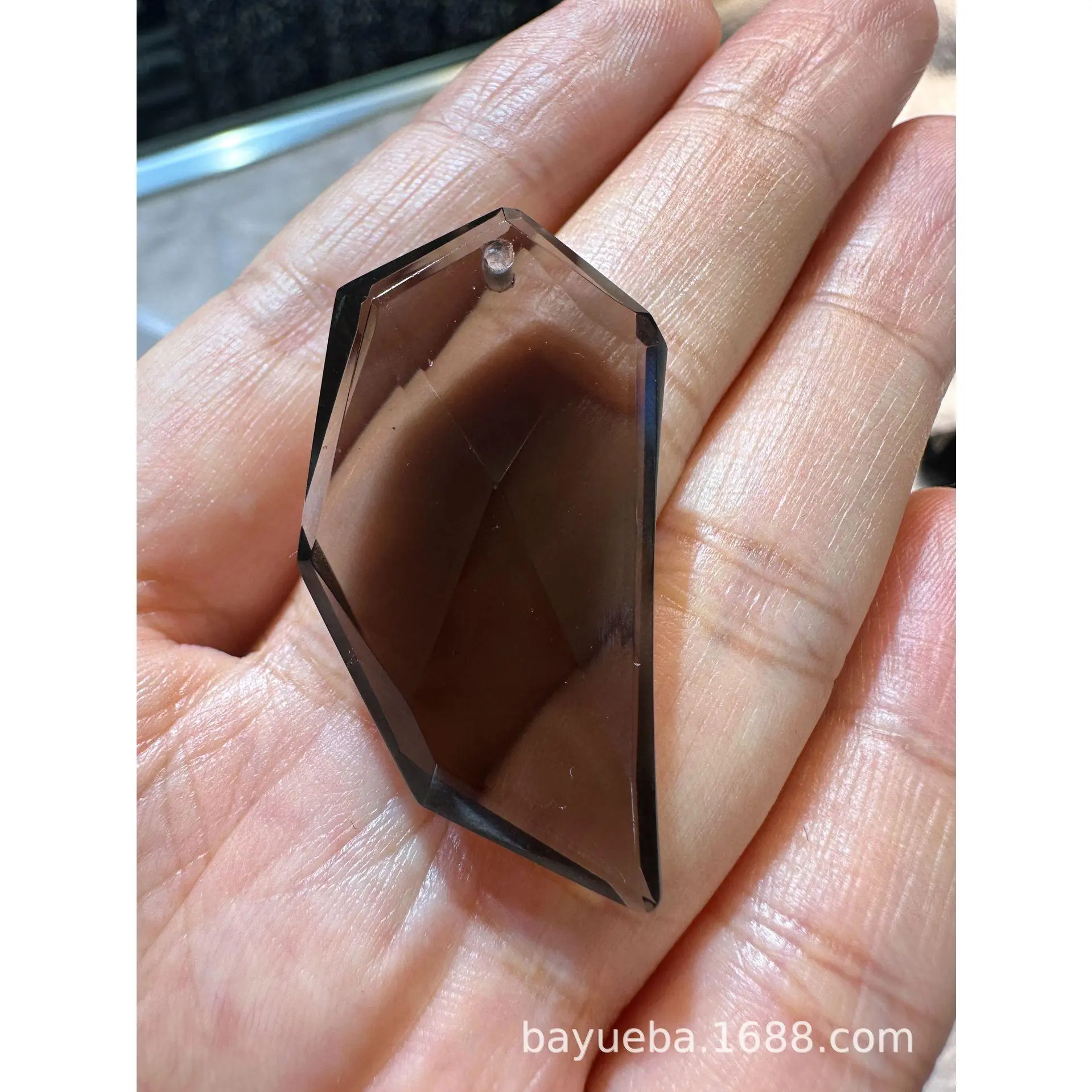 Obsidian Wolf Teeth 40 * 20 * 8MM