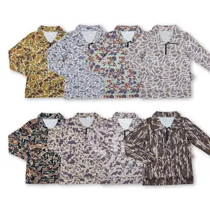 Adult Clothes Women Camo Pullover Hunting Women Girl Winter Zip Shirt Can be used with raincoat