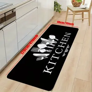 Kitchen Mat Bathroom Rug Living Room Bedroom Door Universal Non-Slip Dual Use, Suitable for Bathroom Laundry Hallway Kitchen Runner Rug