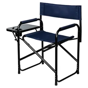 Dura-Tech Folding Directors Chair with Table