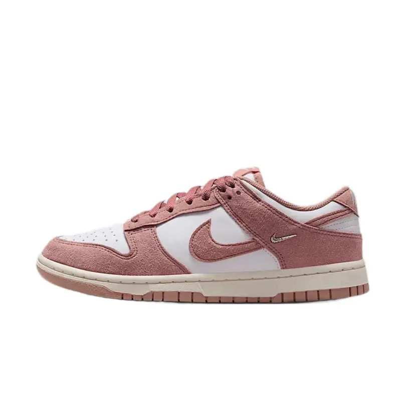 NIKE Dunk Low Rose Whisper Women's Sneakers - Sporty Chic Athletic Lowtops for Casual Daily Wear with a Cushioned Sole, Lowtop Sneaker, Shoes, Recycled Parts, Eco-Friendly Design