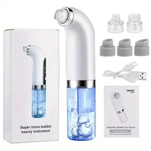 Home Use Pore Cleaner Machine, Electric Blackhead Remover Vacuum with Pore Suction and Oxygen Infusion, USB Rechargeable Facial Care Device, Facial Cleansing Instrument, Perfect Christmas Gift