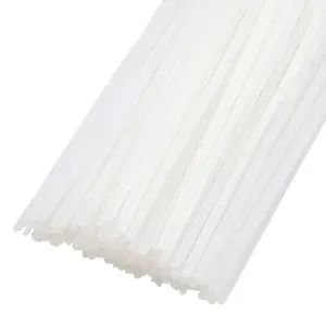 150Pcs 11.2inch Hot Melt Resin Strips, 2mm Wide White Thermal Glue Strips for Book Binding Repair Hot Melt Binding Machine, 1mm Thick