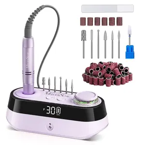 MelodySusie SC320A Cordless Nail Drill 30000RPM LED Display Electric E File