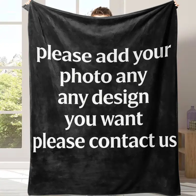 On Sale! Customized Personalized Photo Family Blanket - Soft Warm Fabric Bedding Throw, All Seasons Home Goods - Ideal Gift for Birthday, Commemorative Events (For Parents, Children) - Other Patterns Available, Personalized Photos, Holiday
