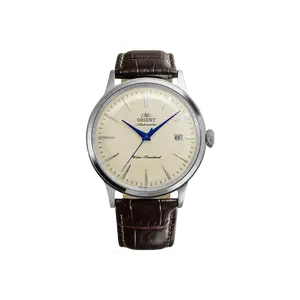Orient Bambino Version 7 (40.5mm) | Automatic / Hand-Winding Movement | Champagne Dial | Stainless Steel Dress Watch, RA-AC0033Y30B