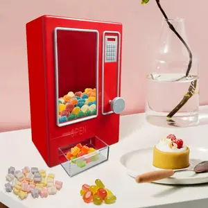 Mini Candy Vending Machine, Candy Storage Machine, Cute Desktop Candy Machine, Gift For Friends Or Girlfriend