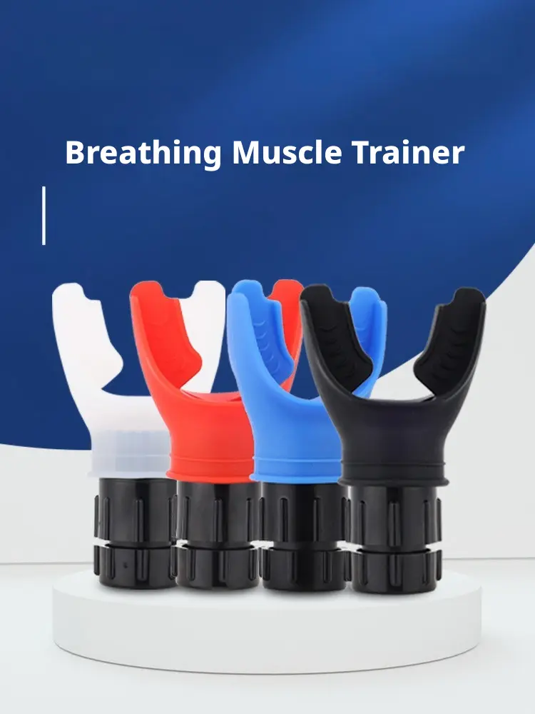 Adjustable Inspiratory Muscle Trainer – Portable Lung & Abdominal Breathing Trainer for Athletes, Singers, Runners, Swimmers