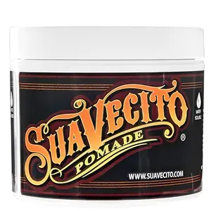 Suavecito Pomade Original For Men 4 oz, 1 Pack - Medium Shine Water Based Wax Like Flake Free Hair Gel  Cleansing Haircare Haircare Frizz Scent Handy