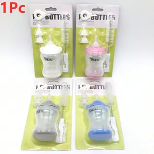 1 Piece of 80ML Small Animal Feeding Set Plastic Pet Bottle for Puppies and Kittens