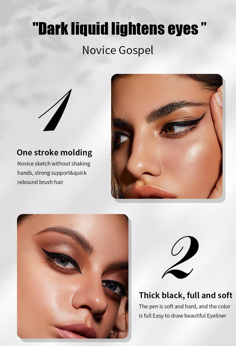 Long-lasting eyeliner -lightweight, waterproof,vegan,cruelty-free,24-hour smooth application,ultra- creamy and silky smooth texture. Long-lasting eyeliner -lightweight, waterproof,vegan,cruelty-free,24-hour smooth application,ultra- creamy and silky smooth texture.