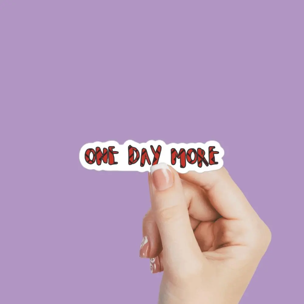 Musical Theater sticker One day more