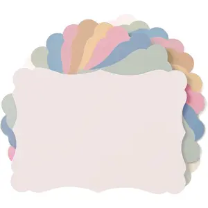 144 Pcs Mini Size Blank Small Business Cards Assorted Vintage Colors for Business Supplies Personalized Custom Prayer Board Index Cards
