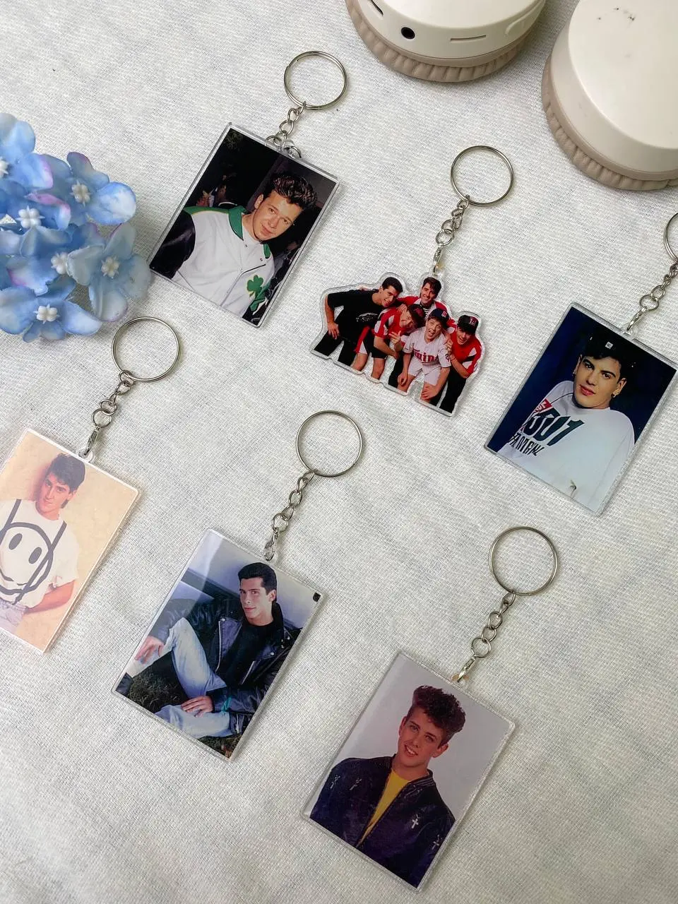 NKOTB Keychain, New Kids On The Block Acrylic Keychain, NKOTB Lover Gifts