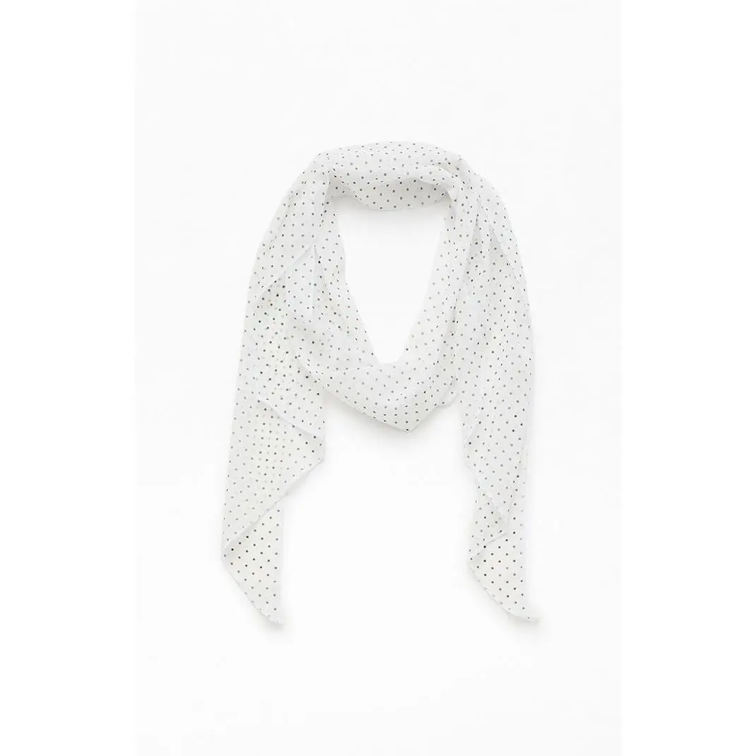 John Galt Women's Polka Dot Scarf