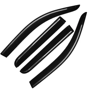 For 2024-2025 Toyota Tacoma Double Cab Window Visors Wind Deflectors Sun Rain Guards Vent