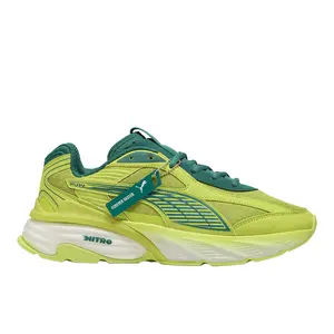 PUMA Mens X Aston Martin Aramco F1 Team Fade Lace Up Sneakers Shoes Casual - Green