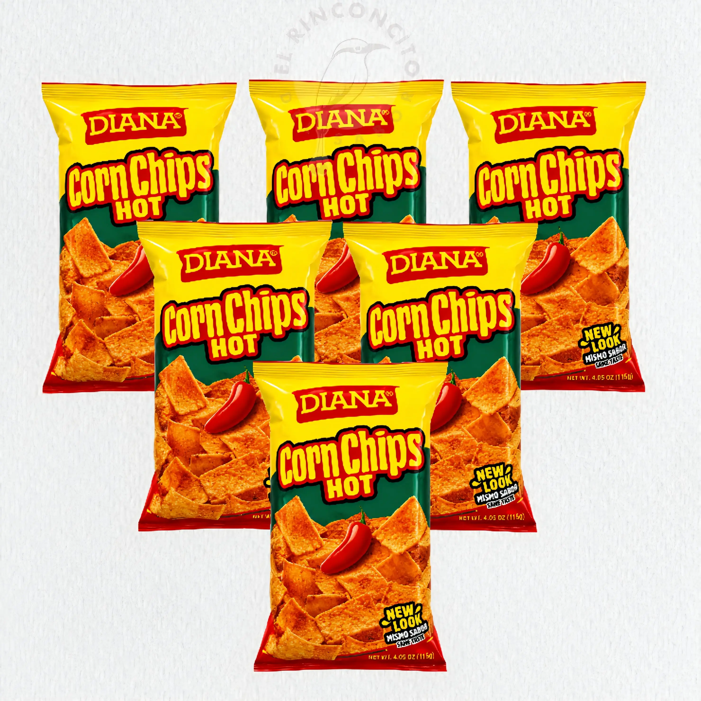 Corn Chips Picante Diana Pack Authentic Salvadoran Snacks