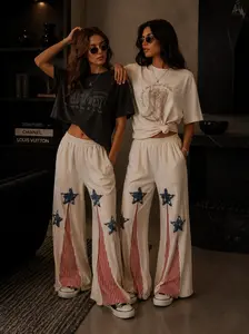 Star Spangled Flare Pants
