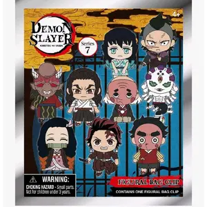 DemonSlayer-Figural Bag Clip Series 7 -Season 3 High-Quality Collectible keychain Figure