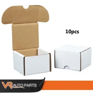 Corrugated Cardboard Trading Card Storage Boxes, 10PCS Max Pro 200-Count Closet Organizers for Automotive & Motorcycle Exterior Accessory Decoration, Trading Cards