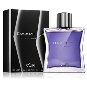 Rasasi Dareej for Men 3.4 Ounce (100ml) Eau De Parfum Spray Perfume Fragrance Vanilla