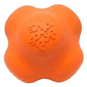 SodaPup Crazy Bounce Ultra Durable Rubber Chew & Retrieving Toy for Dogs 30-65 lbs - Solid Natural Rubber Design for Stimulating Play & Power Chewers - Puppy