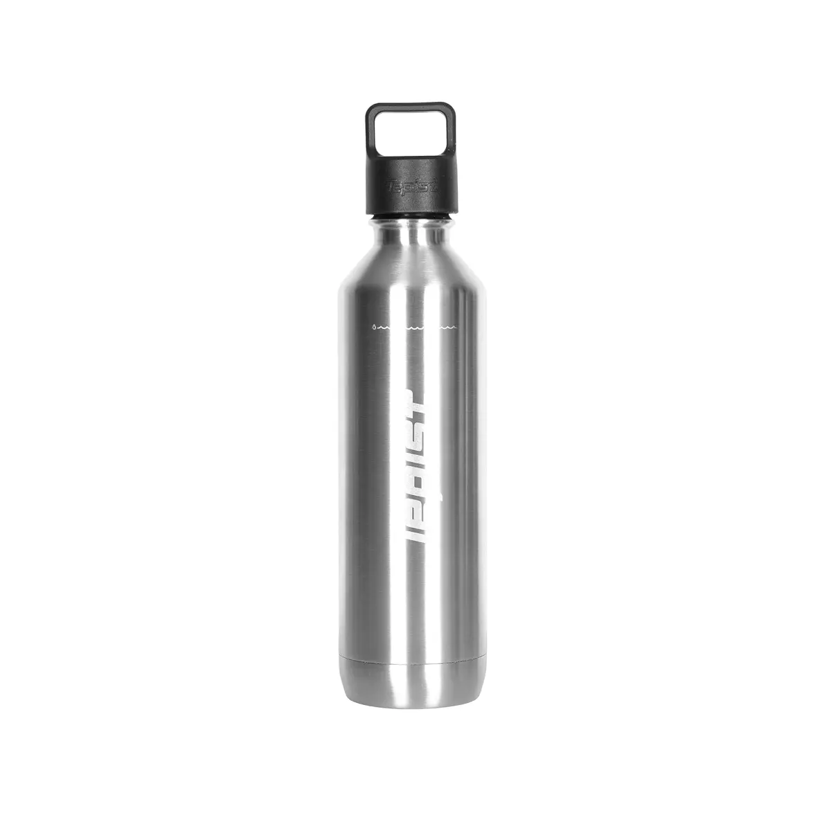 CoolerPak B-20V1S Twenty0 20 oz Stainless Steel Reusable Water Bottle - SodaStream Machine Compatible, Double-Walled Vacuum-Sealed Silver Flask Tumbler, Water Bottles