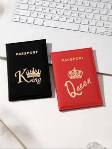 Passport Case, PU Leather Passport Holder, Passport Cover, Travel Document Holder, Lightweight Design Passport Book, Essential for Travel, Protect Your Passport, ID Card and Credit Card, Protector