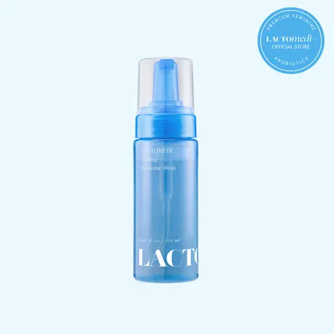 LACTOMEDI Cooling Feminine Wash | Herbal-infused Refreshing Cooling Cleanser | Gentle pH & Odor Support