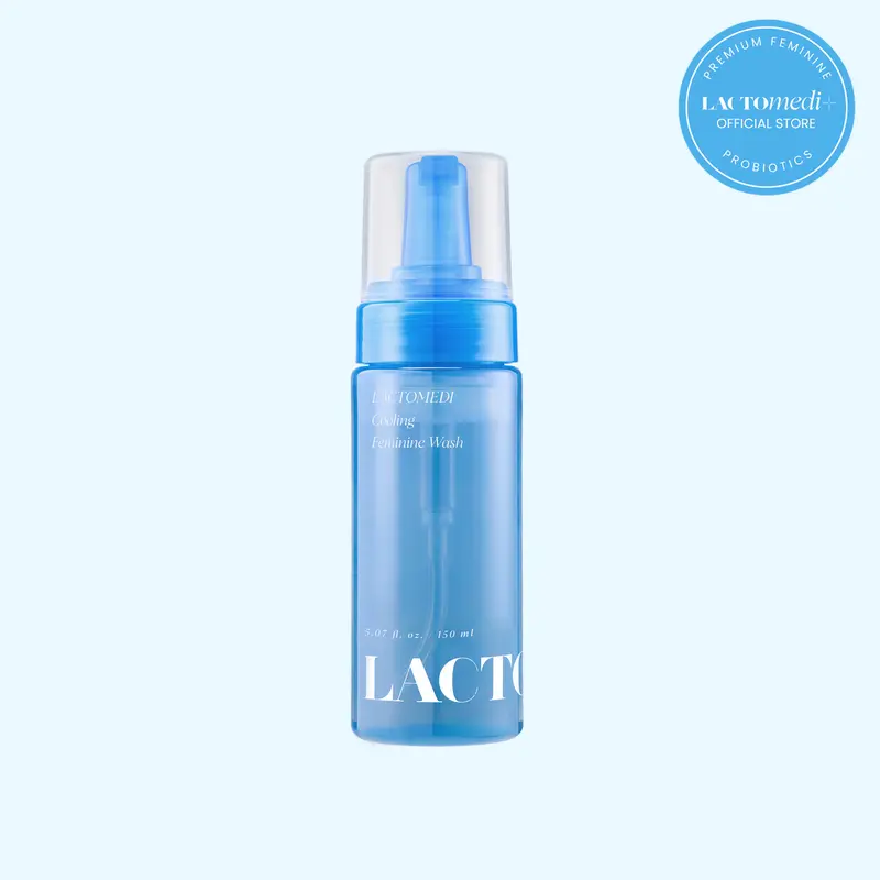 LACTOMEDI Cooling Feminine Wash | Herbal-infused Refreshing Cooling Cleanser | Gentle pH & Odor Support