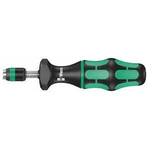 Wera 05074700001 Kraftform 7440 Hexagon Torque Screwdriver, 1/4" Head, 0.3-1.2 Nm Variable Torque Adjustment Range
