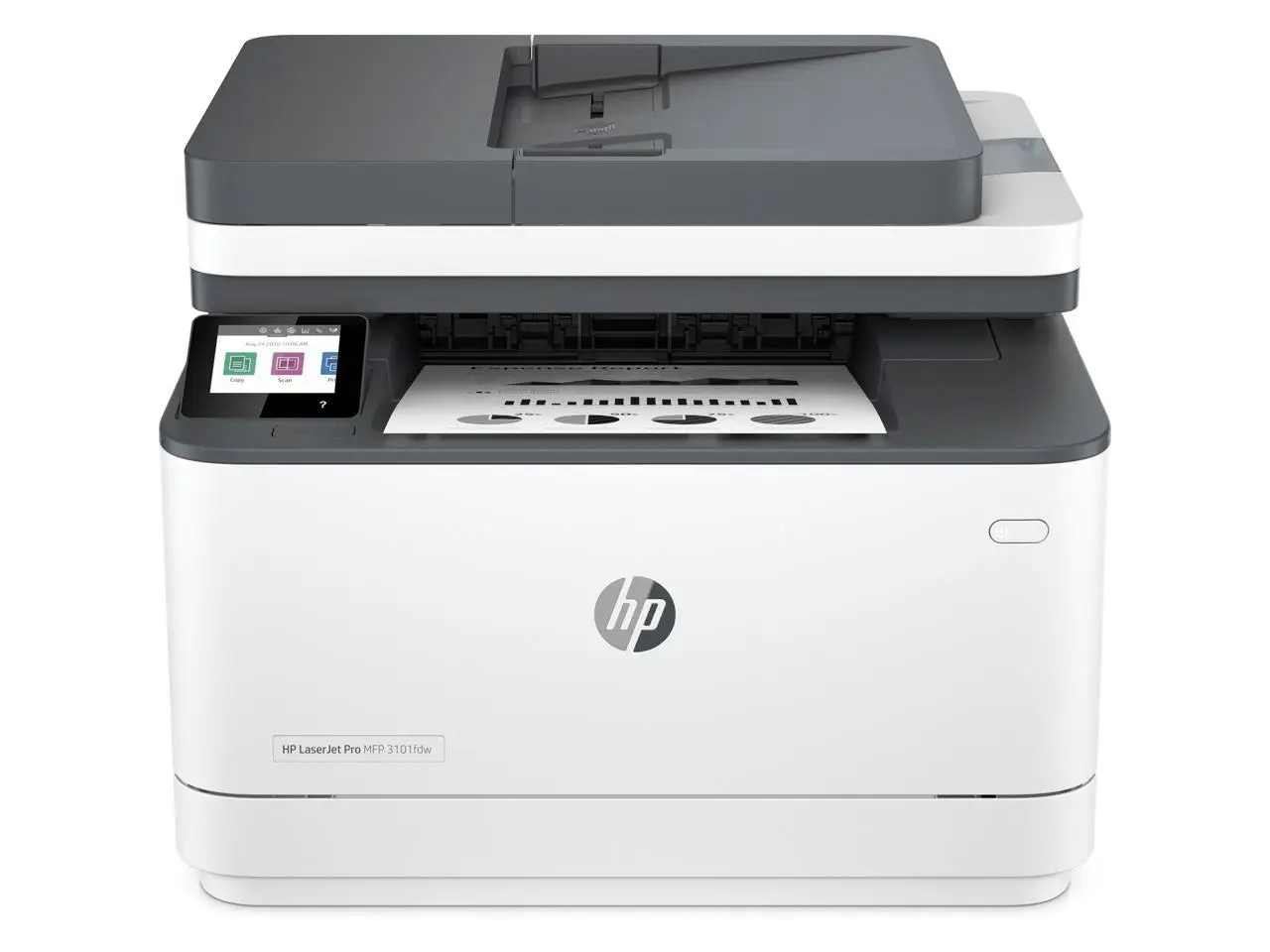 HP LaserJet Pro MFP 3101fdw Laser Printer, Black And White Mobile Print, Copy,